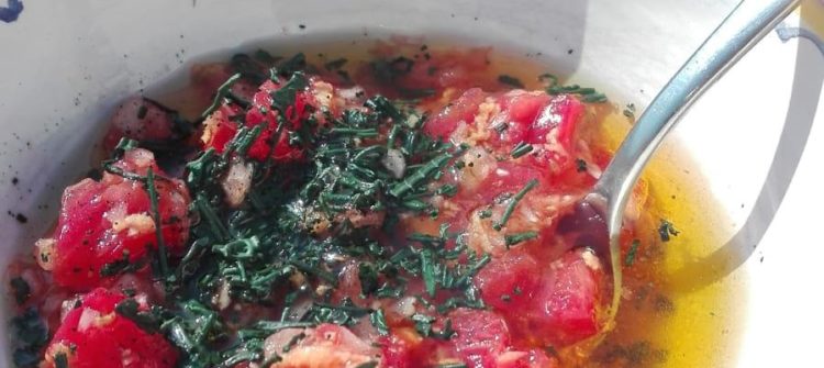 rougail tomate à la spiruline