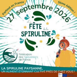 Fête de la Spiruline le 27 Septembre 2026